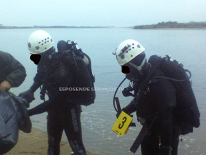 arma encontrada no rio 3