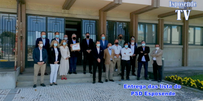 PSD Esposende entregou as listas às eleições Autárquicas 2021 - TV ...